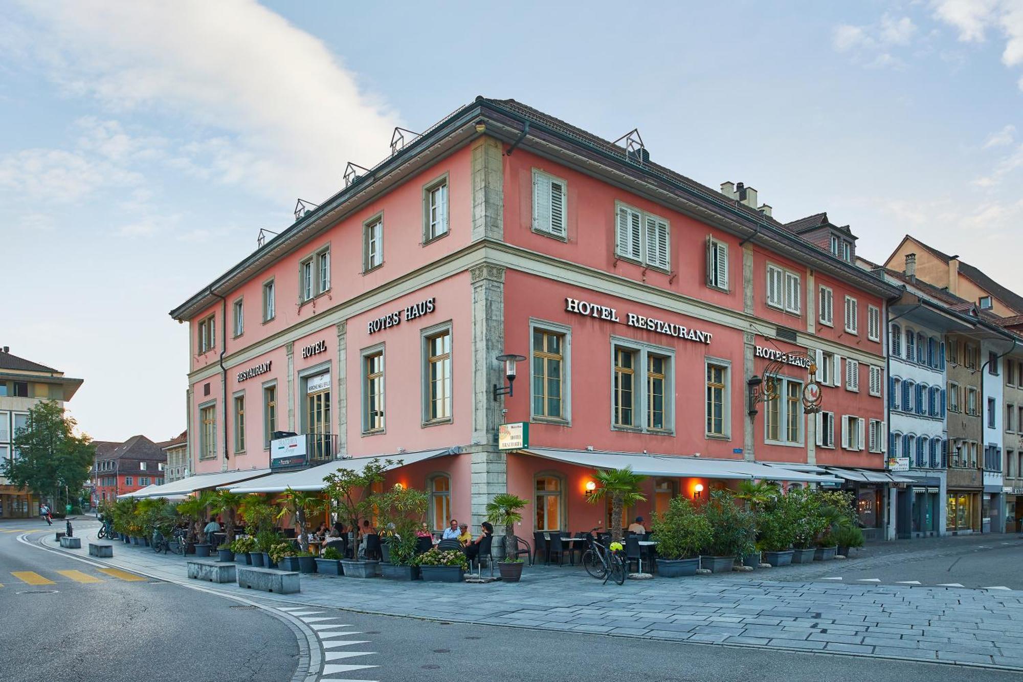 Hotel Rotes Haus Brugg (Aargau) Exterior foto